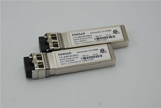 Finisar FTLX8571D3BCL 10Gb/s 850nm マルチモードデータコム SFP+ オプティカルトランシーバーモジュール