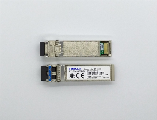 Finisar FTLC1154RDPL 10km 100GBASE-LR4 QSFP28 SMF オプティカルトランシーバーモジュール