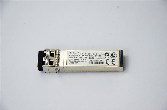 オリジナルのFINISAR FTLF8528P2BCV SFP+ MMF 850NM 8.5 Gb/s 短波長 SFP+トランシーバーモジュール