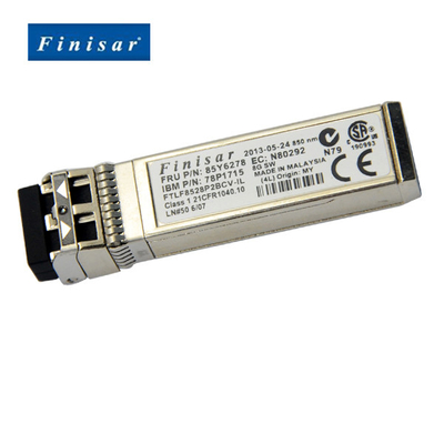 オリジナルのFINISAR FTLF8528P2BCV SFP+ MMF 850NM 8.5 Gb/s 短波長 SFP+トランシーバーモジュール