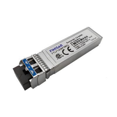 オリジナルのFINISAR FTLF1436P3BCL デュプレックスSMF 1310nm バンド 25.78 Gb/s LC オプティカルトランシーバーモジュール