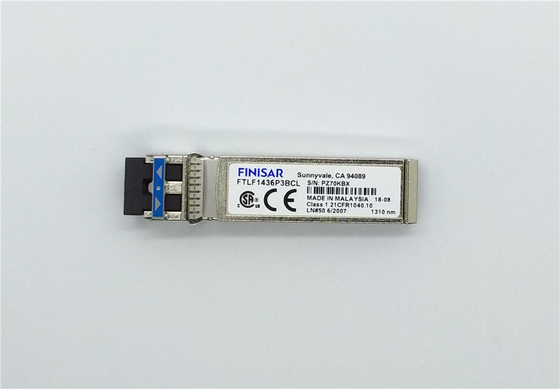 オリジナルのFINISAR FTLF1436P3BCLモジュール デュプレックスSMF 1310nmバンド 25.78 Gb/S LCトランシーバーモジュール