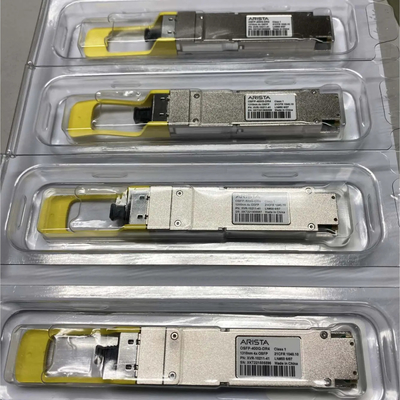 Arista QDD-400G-VSR4 400GBASE-VSR4 プラグイン可能な光接送機 50m 未来技術への到達 光ファイバー機器