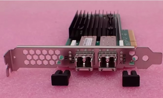 Qlogic QLE2772-SR-SP PCIe 4.0 デュアルポート 32G オプティック SFP+ 強化 32Gb ファイバーチャネルアダプター