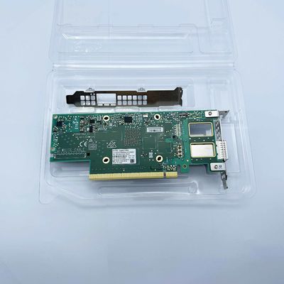 Mellanox ConnectX-6 VPI MCX653105A-ECAT サーバーアダプタ 100GbE インフィニバンド EDR HDR100 シングル QSFP56 PCIe 4.0 X 16 ネットワークカード