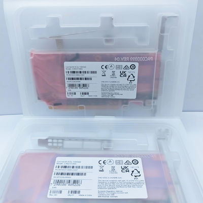 Mellanox ConnectX-6 Dx 100GbE デュアルポート QSFP56 EN アダプターカード PCIe インターフェース サーバーおよびコンピューター用 認定 Rohs 在庫あり