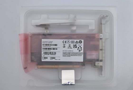 Mellanox MCX516A-CCAT ConnectX-5 EN 100GbE デュアルポート QSFP28 PCIe3.0 X 16 インターフェースカード Tall&Short ブラケット 4G ファイバー接続
