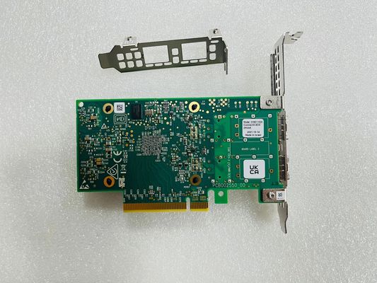 メラノックス MCX621202AC-ADAT ConnectX-6 Dx ワイヤレス EN アダプター カード 内部 サーバー 25GbE デュアル ポート SFP28 PCI エクスプレス 4.0 X16 ストック