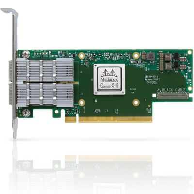 新しいNVIDIA MCX653106A-HDAT ConnectX-6 インフィニバンド 200GbE HDR イーサネット デュアルポート QSFP56 PCIe4.0 X16 サーバー アダプター カード