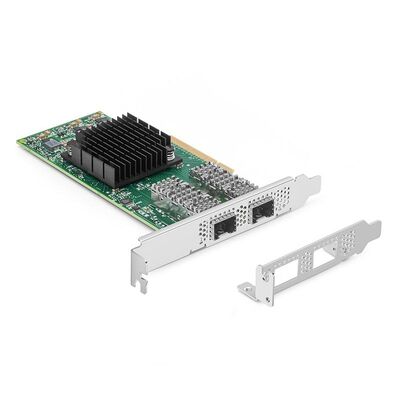 新しいNVIDIA MCX653106A-HDAT ConnectX-6 インフィニバンド 200GbE HDR イーサネット デュアルポート QSFP56 PCIe4.0 X16 サーバー アダプター カード