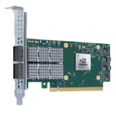 NVIDIA Connect-6 VPIシリーズ MCX654106A-HCAT イーサネットネットワークインターフェイスカード PCIe 3.0x16 双ポート 200Gb/s QSFP56 サーバー