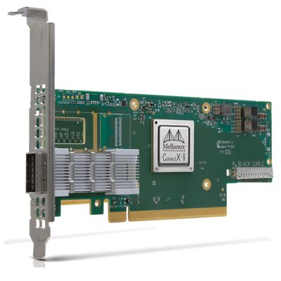 NVIDIA Connect-6 VPIシリーズ MCX654106A-HCAT イーサネットネットワークインターフェイスカード PCIe 3.0x16 双ポート 200Gb/s QSFP56 サーバー