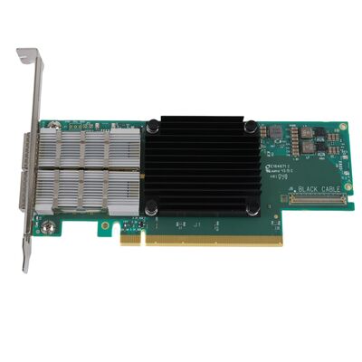新しいメラノックス MCX654106A-HCAT コネクト-6 データセンター PCIe 内部ワイヤレス サーバー ストック用のダブルポート SFP56 200GbE ネットワーク カード