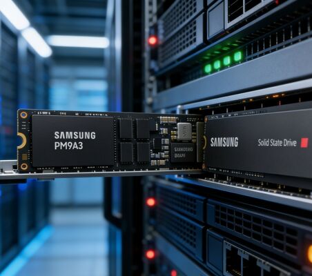 Samsung MZQL23T8HCLS-00B7C 3.84TB エンタープライズSSD PCIe 4.0 U.2 NVMe 1.4 サーバーデータセンター用