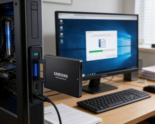 Samsung MZQLB7T6HALA-00W07 7.68TB PCIe 3.0 NVMe U.2 エンタープライズ SSD サーバーデータセンター用