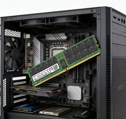 サムスン M321R8GA0PB0-CWMCJ 64GB DDR5 5600MT/s (PC5-44800) ECC RDIMM 2Rx4 1.1V サーバーメモリ RAM