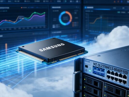 オリジナル Samsung 3.84TB U.2 SSD MZQL23T8HCLS-00A07 PCIe 4.0 NVMe TLC エンタープライズ SSD (サーバー・クラウドストレージ用)