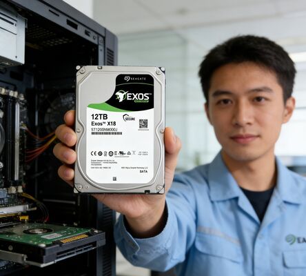 Seagate ST12000NM000J 12TB ラップトップ HDD 7200 RPM 256MB キャッシュ SATA III CMR 2.5 インチ内蔵ハードドライブ