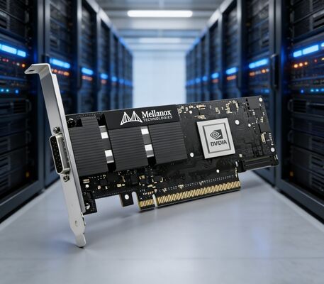 NVIDIA MCX75310AAS-NEAT ConnectX-7 400Gb/s NDR インフィニバンドシングルポート OSFP PCIe 5.0 x16 ネットワークカード