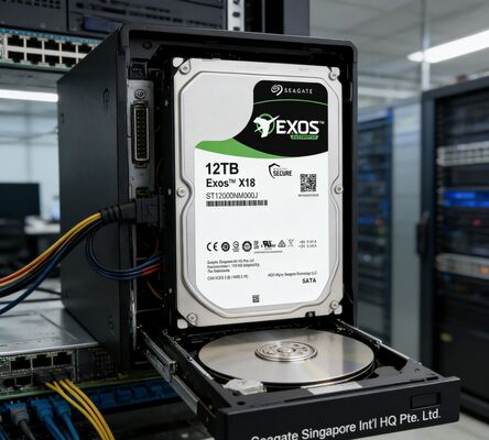 シーゲート ST12000NM000J エクソス X18 12TB SATA3 7200RPM 256MB エンタープライズ サーバー HDD