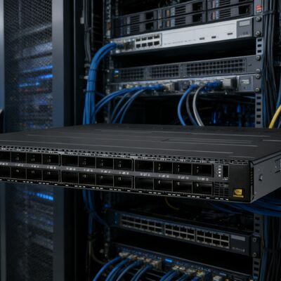 NVIDIA MQM9790-NS2R NVIDIA 400G NDR InfiniBand アンマネージド ネットワーク スイッチ