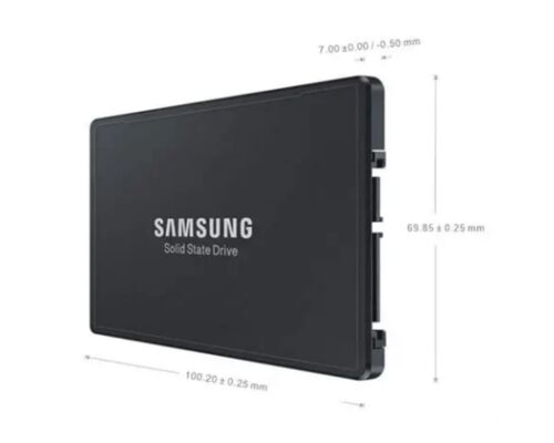 Samsung MZQL27T6HBLA-00A07 PM9A3 7.68TB U.2 NVMe SSD PCIe4.0 x4 2.5インチ エンタープライズデータセンターソリッドステートドライブ