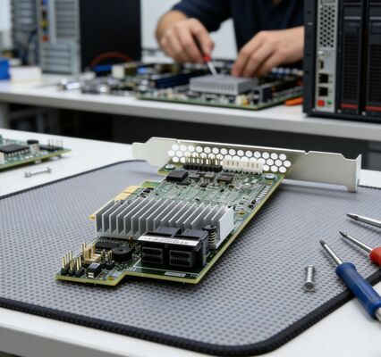 LSI 9361-8i MegaRAID SAS RAID コントローラー 8ポート 12Gb/s PCIe 3.0 x8 SFF8643 ストレージカード