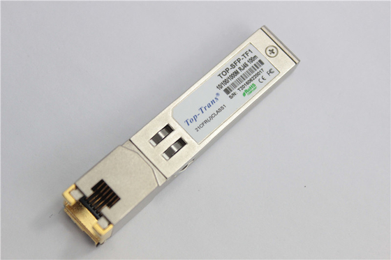 多用性があるFCLF8522P2BTL 100m Gen2 RJ-45の銅SFPの光学トランシーバー
