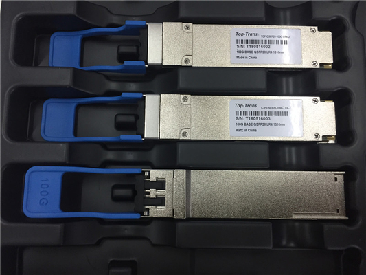 CWDM4 MSA 1310NM 10kmのLR4トランシーバーの上TRANS 100G QSFP28モジュール