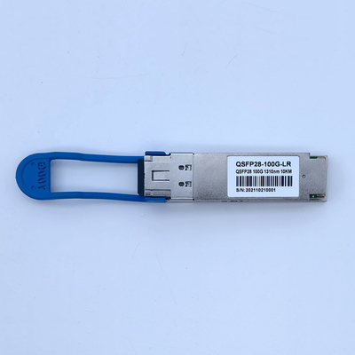 QSFP28 OTU4 100Gbps 112Gbpsの繊維光学の受信機モジュールの二重データ転送速度LWDM4 10KM LR4 SMF