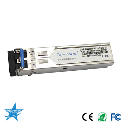 Toptrans CWDM SFPの光学トランシーバーSMF SFP 1.25G 1310nm 40km