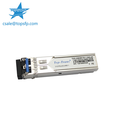 Toptrans CWDM SFPの光学トランシーバーSMF SFP 1.25G 1310nm 40km