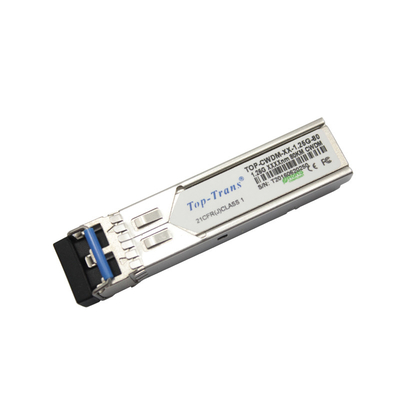 1.25g SFPのトランシーバー モジュールの繊維光学LCのコネクター80Kmの速いイーサネット単一モード