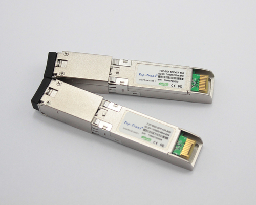 10GイーサネットのためのFinisar 10G SFP+の光学トランシーバーSMF BIDI 100km
