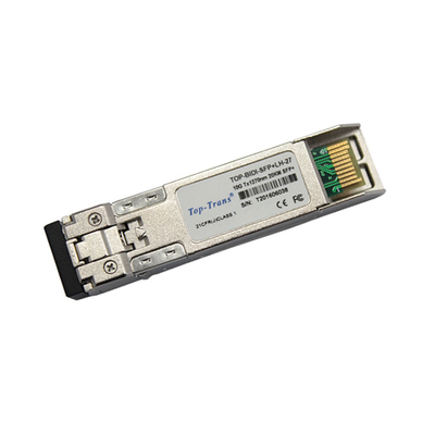 Rohs 20km 10G SFPモジュールのホットプラグ対応1.5W低い消費