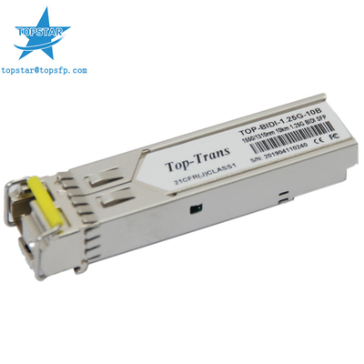 10Km 1.25 G SFPのトランシーバー1550nm 1310nmのマルチモード・ファイバ モジュール