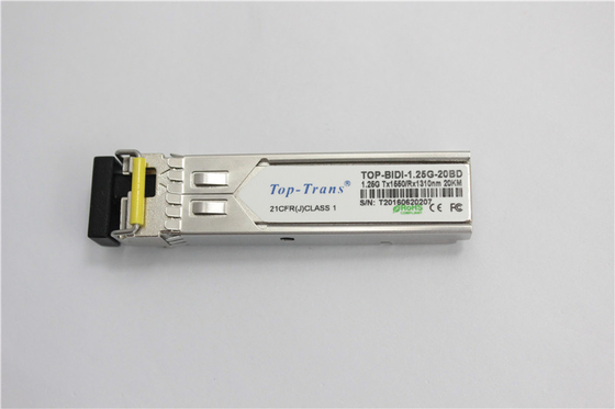 20km SFPの二方向のトランシーバー1.25のg 1310nm TX/1490nm RX