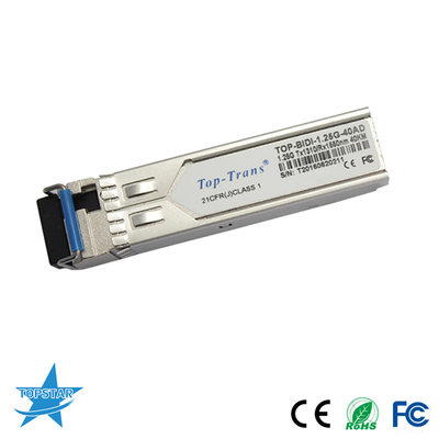 1310nm 1490nm BIDI Sfpモジュール1.25G 40KM SMFのトランシーバー