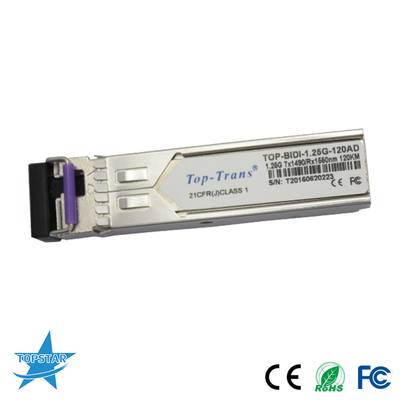 1310/1550nm 120KM SFPの光学トランシーバー1.25G Bidi SFPモジュール