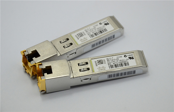 Cisco SFP 1Gの銅ネットワークGLC-Tのトランシーバー1000base T 100M