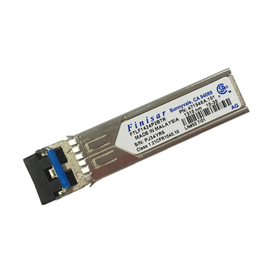 4.25Gbps 10Km SMF DDM 10G SFPモジュールのFinisar FTLF1424P2BTRの二重SFP