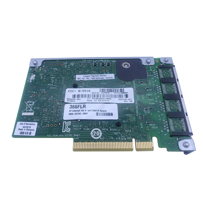 366FLR イーサネット サーバー アダプター インテル 4 ポート 1GB ニック ネットワーク インターフェース カード